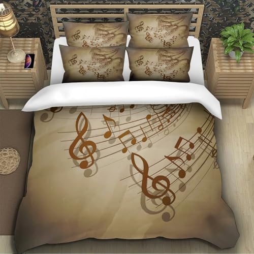 Parure de lit microfibre ultra douce paysage enneigé King size - 5