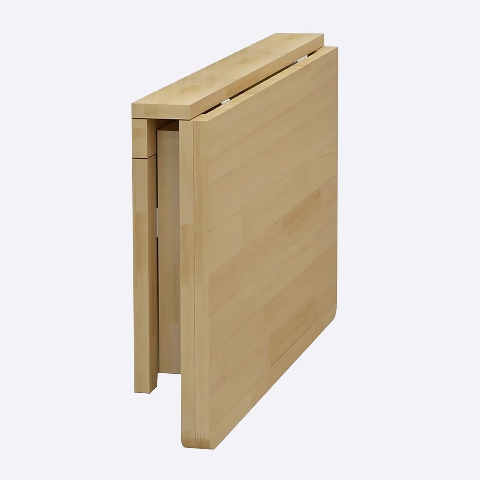 Table flottante montée pour un coin repas pliable dans la cuisine