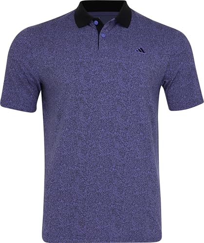 Polo de golf homme Adidas bleu cobalt taille M vêtement stretch respirant