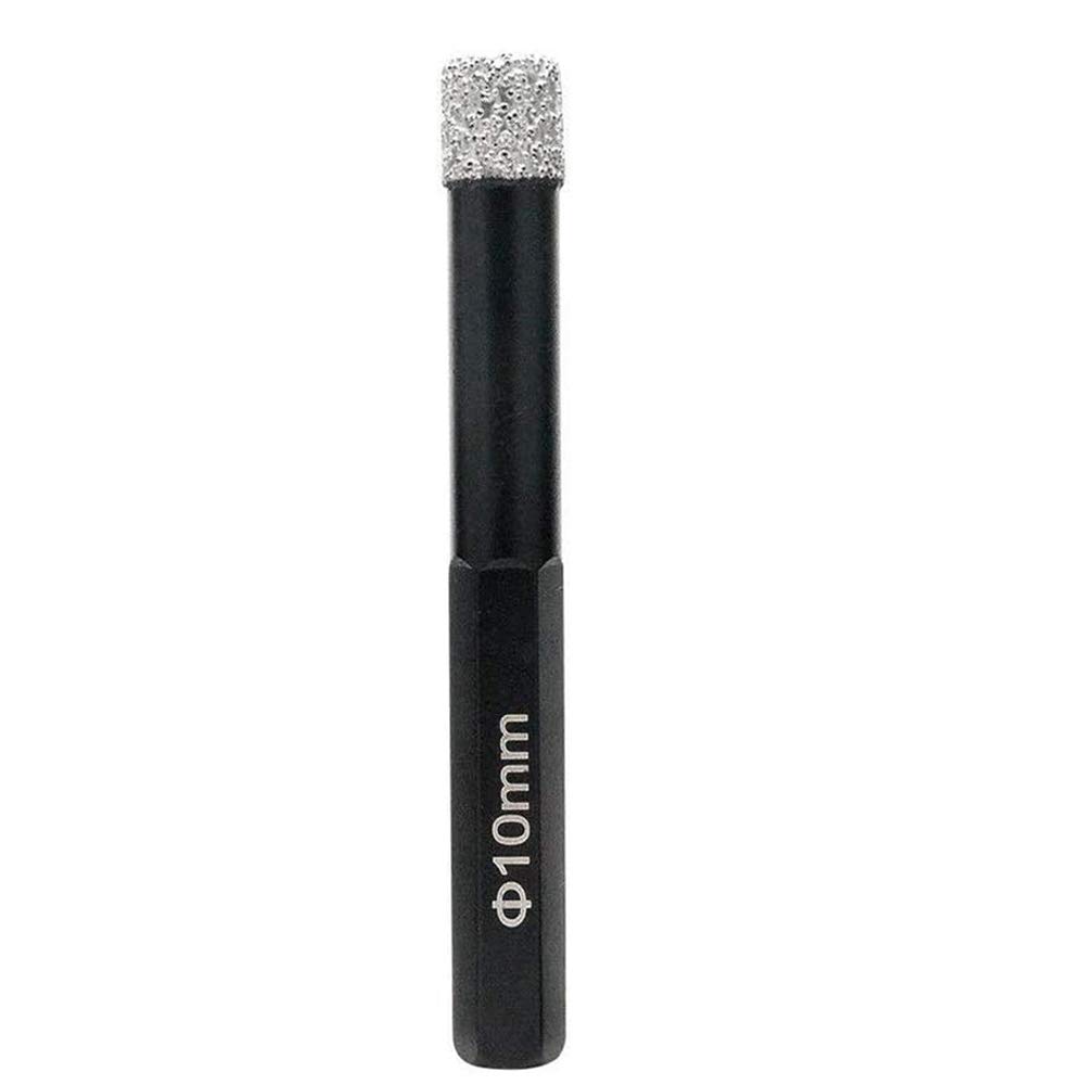 Diamond Hole Cutter 10mm Diamond Tipped Drill Bit Glass Ceramic Tile Hole Saw Cutter