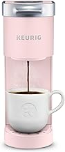 Keurig K-Mini Single Serve K-Cup Pod Coffee Maker, 6 to 12oz Brew size, with Cord Storage, Perfect for Small Spaces, Dusty Rose