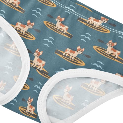 Girls' Underwear Boating Cat Cotton Stretch Comfort Toddler Panties4