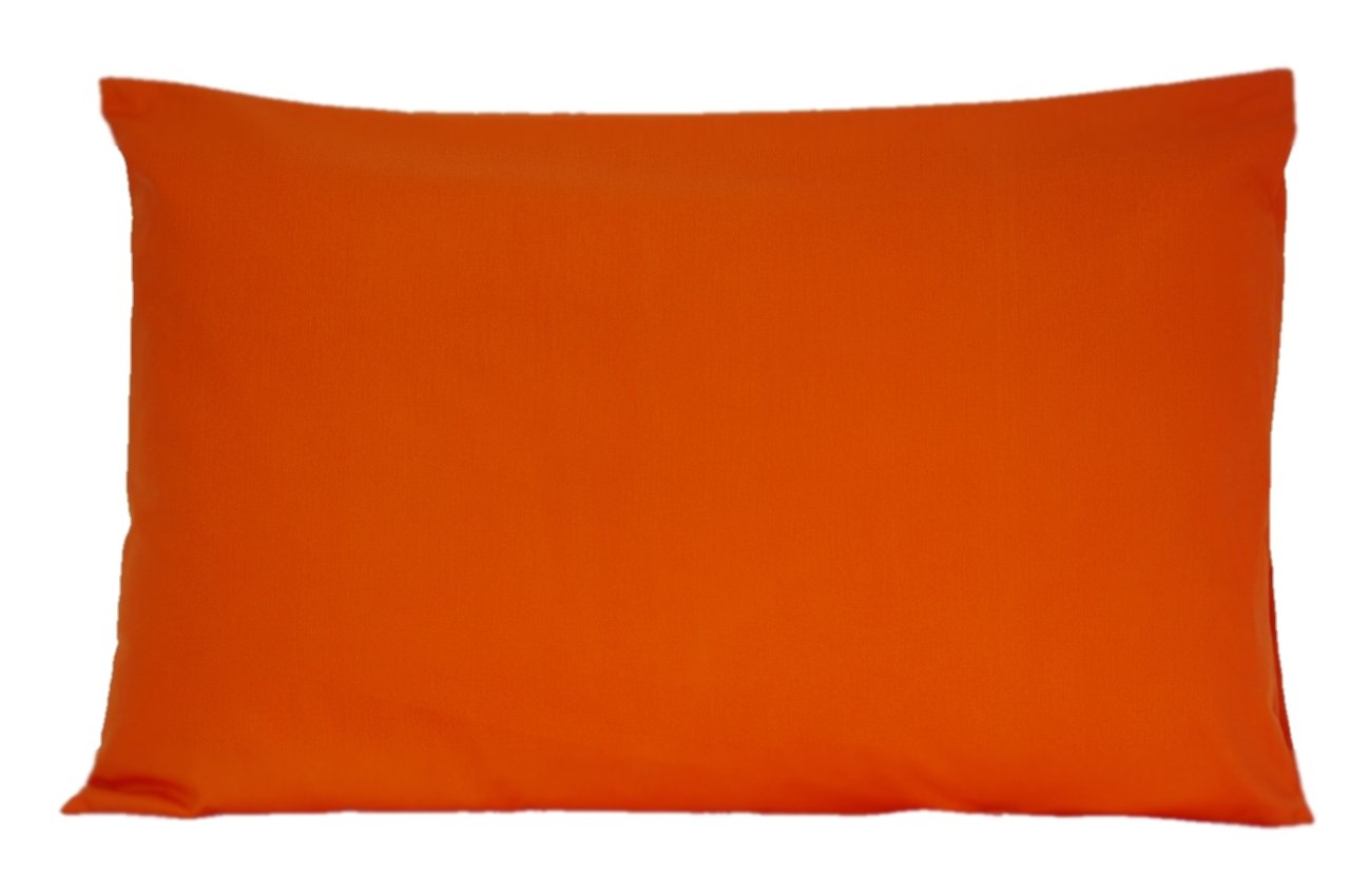 Amazon | 枕カバー 43cm×100cm用 合わせ式 カラー： オレンジ | basco