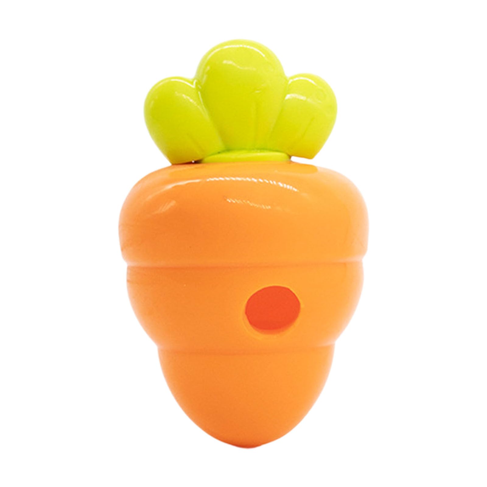 LUCKGONI Lovely Carrot Shape Treats Feeder Interactive Dog Toy Treat Dispenser For Breeds Slow Feeding And Mental