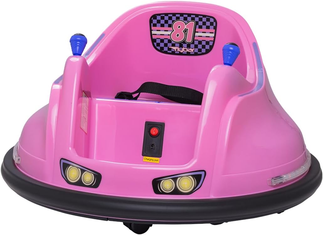 Flybar FunPark 6V Bumper Car for Toddlers