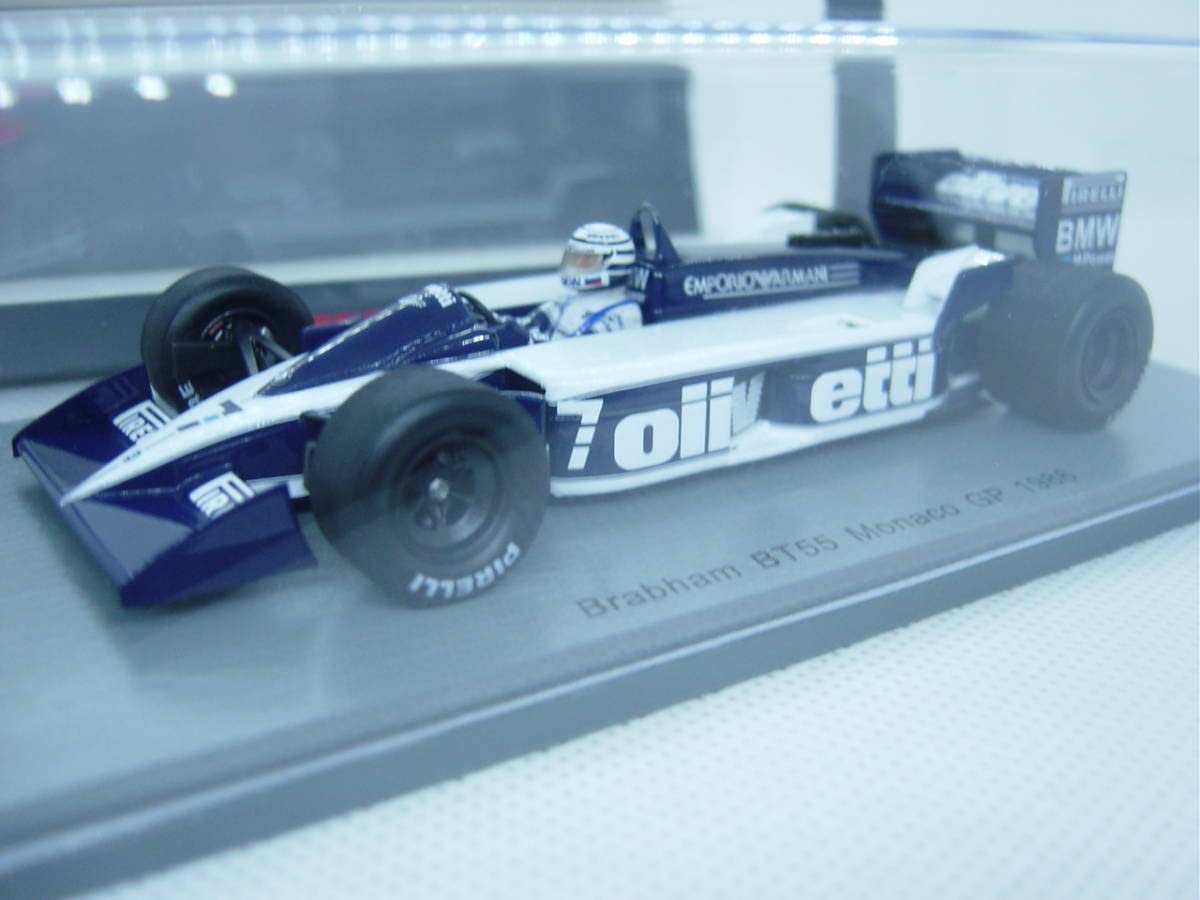 ★新品未開封★ブラバム BT55★R.パトレーゼ★1986 モナコGP★スパーク デアゴF1 第098号 ブラバムBT55 R.パトレーゼ | F1ミニカーあれこれ