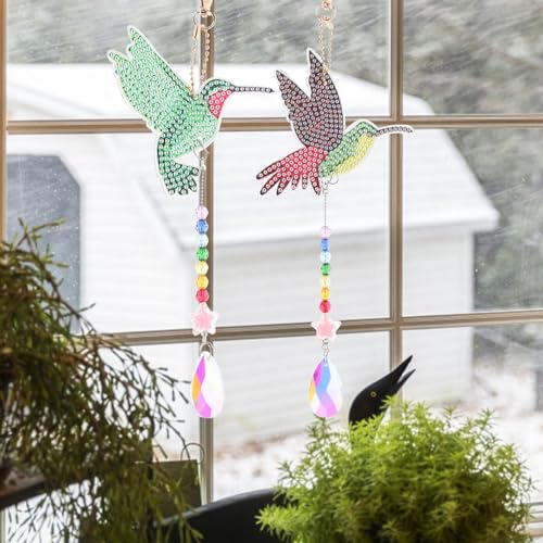 Attrape-soleil oiseau à offrir, suspension créative déco maison unique - 8