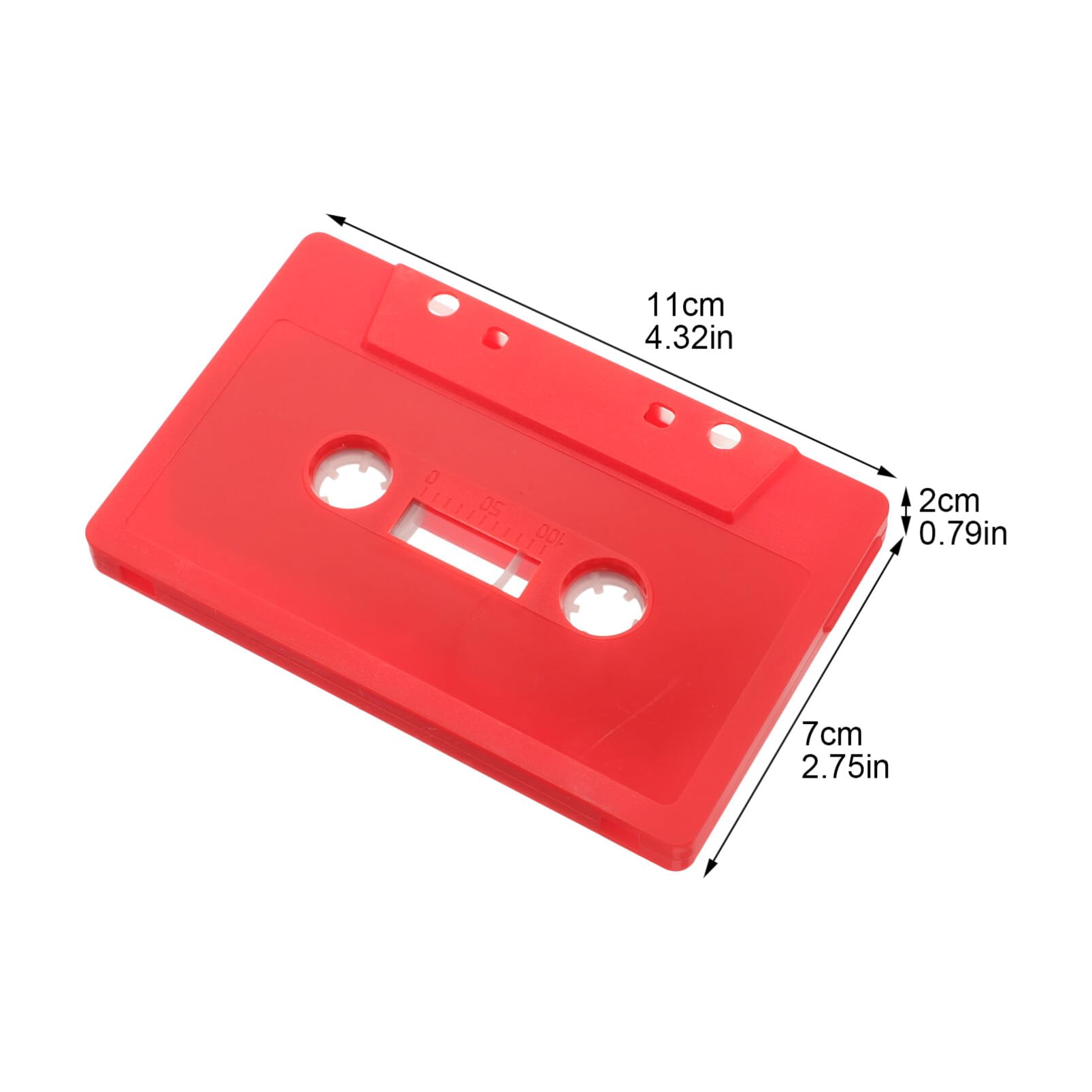 Lurrose 4 Nastri Vergini Cassette Audio Che Registrano Nastri Audio Vergini Nastri Registrabili Colorati Per Conferenze E Seminari