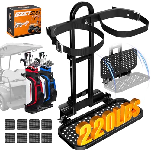 Godctsup Foldable Golf Cart Bag Holder