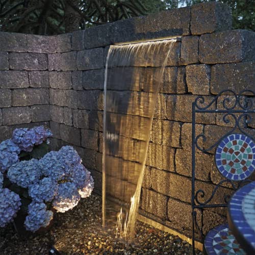 OASE 51209 Waterfall Illumination 60, neutralweiß - Wasserfall Beleuchtung, LED-Wasserfall, zur Terrassen- und Teichrandbeleutung