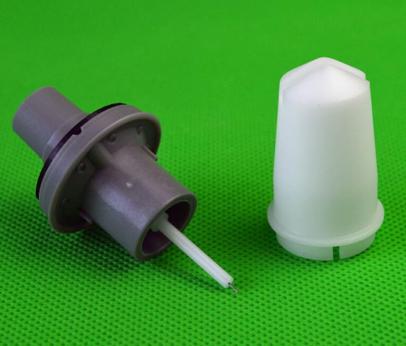 HQ Electrode Assembly + Flat Nozzle for Nordson Powder Coating Spray Gun