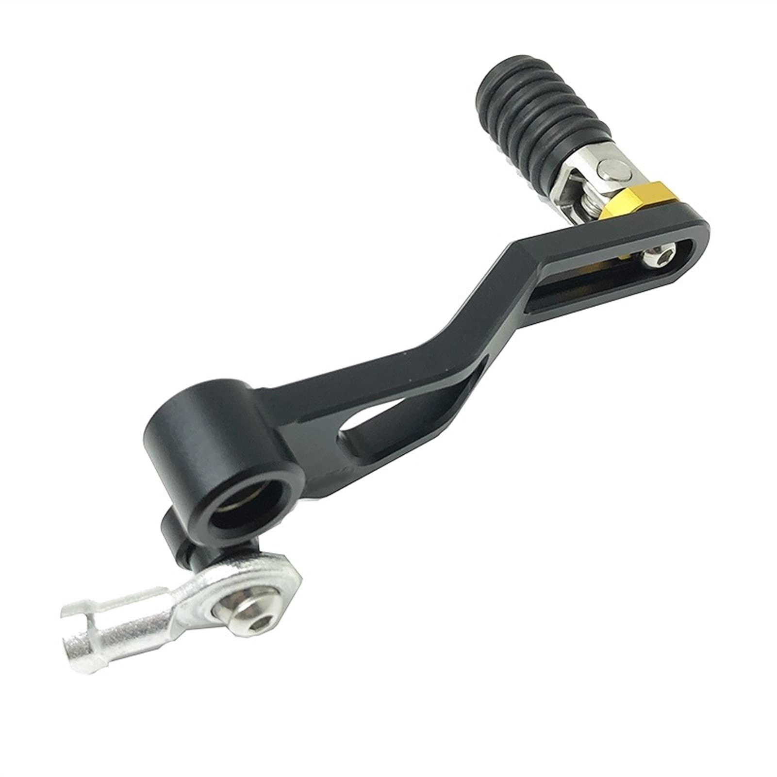 WIEFOHJD Motorcycle CNC Aluminum Adjustable Folding Gear Shifter Shift Pedal Lever for Kawasaki Z250 Z300 for Ninja 250R for 300 EX
