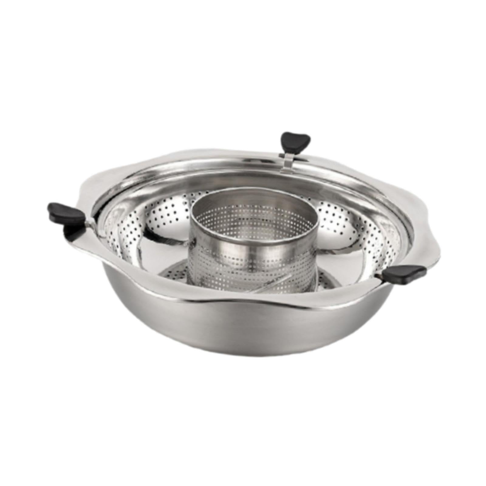 Lifting Hot Pot Cookware Divided Hotpot for Festivals Home Induction Cooktop-picture-27