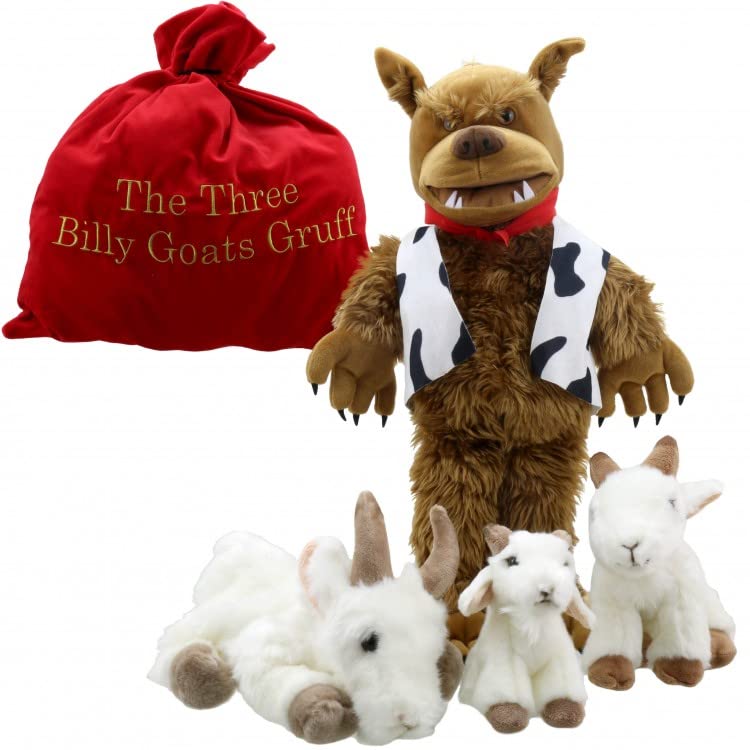 The Puppet Company - Three Billy Goats Gruff Giant Story Telling Set