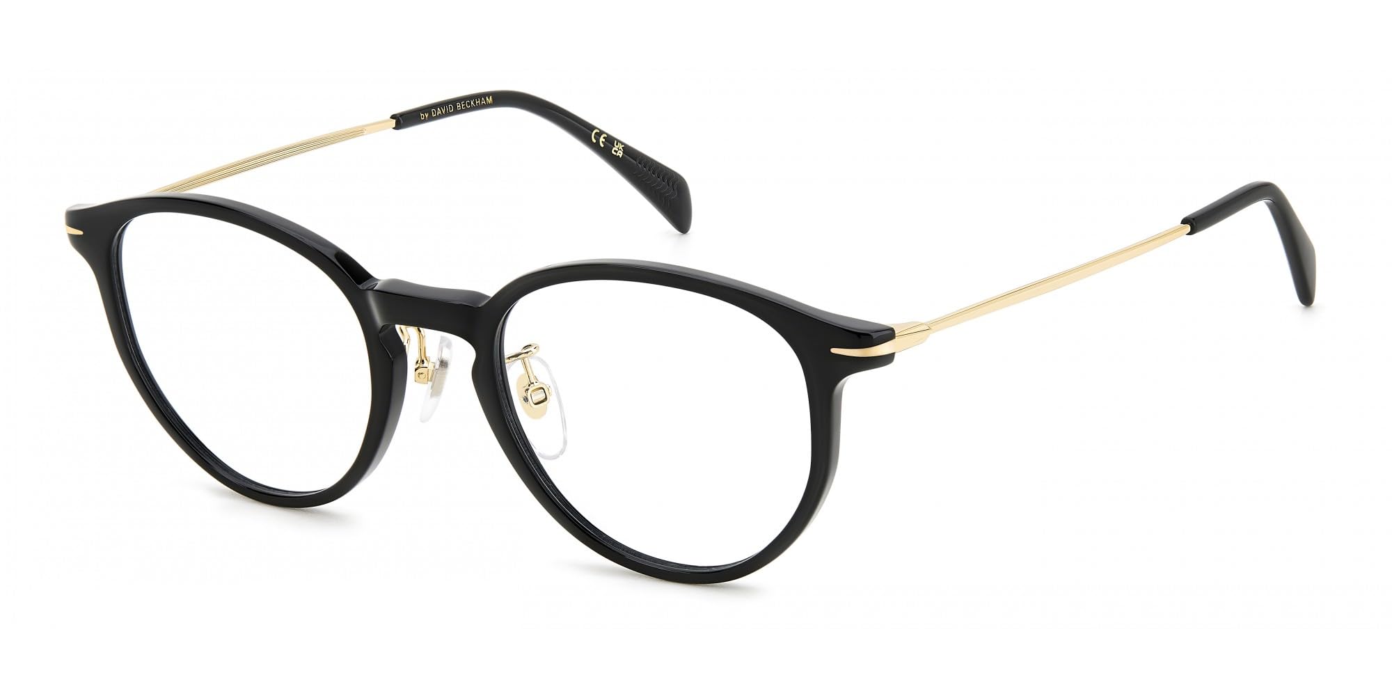 Lunettes David Beckham DB 1149 d'exception noir or - 4