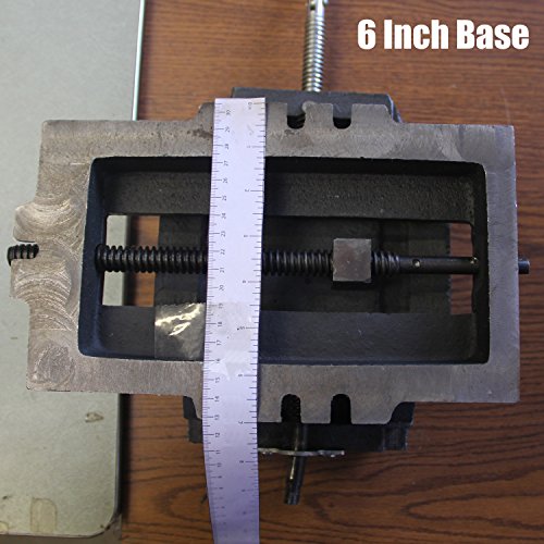 HFS(R) 6" Cross Slide Vise Drill Press Metal Milling 2 Way X-Y Heavy Duty Clamp Machine - Thumbnail 5