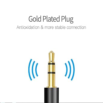 XPMY 3FT/1M 3.5mm AUX Cable, Nylon Braided Jack Cable for Headphones, Smartphones, iPod, iPad, MP3/MP4, Computer, Car Stereo/Speaker