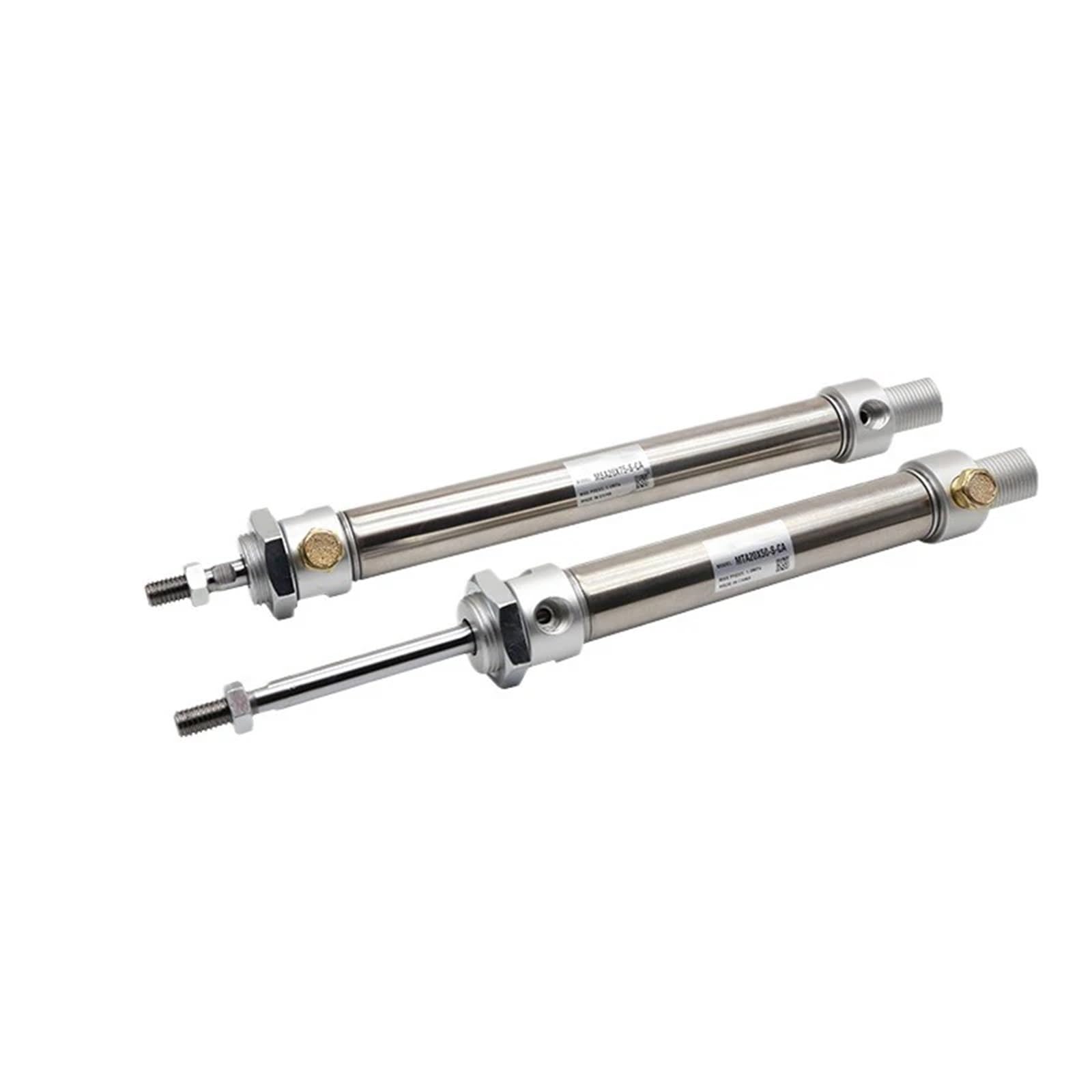 1 pieza MSA16X25SCA MTA20X50 mini cilindro redondo con resorte de simple efecto MSA25X75SCA Resorte MTA32X50SCA MSA40X25 Resorte enend(60mm stroke SCA,MTA16)