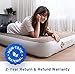 Etekcity Air Mattress Upgraded Twin Size Camping Air Bed Blow Up Bed Inflatable Mattress Raised Airbed with Rechargeable Pump for Guest, Camping, Hiking, Height 9