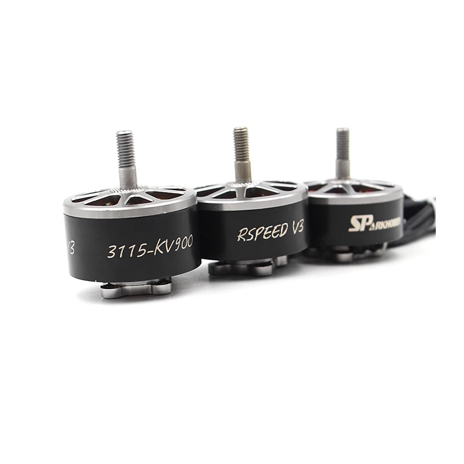 4 szt. silnika drona, silnik bezszczotkowy, do 3110 3112 3115 900 KV FPV, wał 5 mm do śmigła 8 ~ 25.4 cm X8 X9 X10 części do dronów dalekiego zasięgu (4 szt. 3115 KV900)