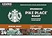Starbucks Pike Place Roast Coffee K-Cup Portion Packs for Keurig Brewers, 72 Count (3 boxes of 24 K-Cups)