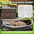CNCZMH Heavy Duty Patio Sofa Covers Waterproof, Outdoor 3-Seater Couch Cover Waterproof, 600D Outdoor 2-Seater Loveseat Furniture Covers with Air Vent Handle 90''W x 42''D x 24''H/ 35''H Brown