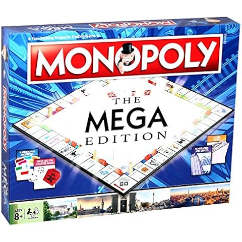 Winning Moves Mega Monopoly with Extra Spaces Cover