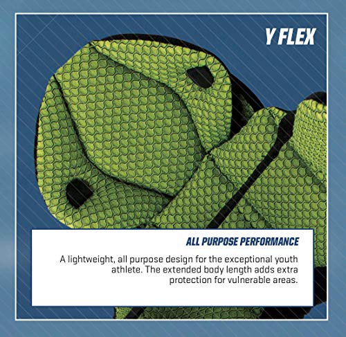 Schutt Y-Flex 4.0 Shoulder Pads, Football, Black, Small #TOP4