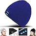 Produktbild 2Ticks Blau Kopfhörer weiche warme Strickmütze drahtloser Bluetooth Smart Cap Headset-Lautsprecher Mic Unisex Winter Fashion Spy BLU Tank Xtreme 2.4