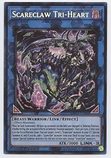 Scareclaw Tri-Heart - MP23-EN088 - Prismatic Secret Rare - 1st Edition