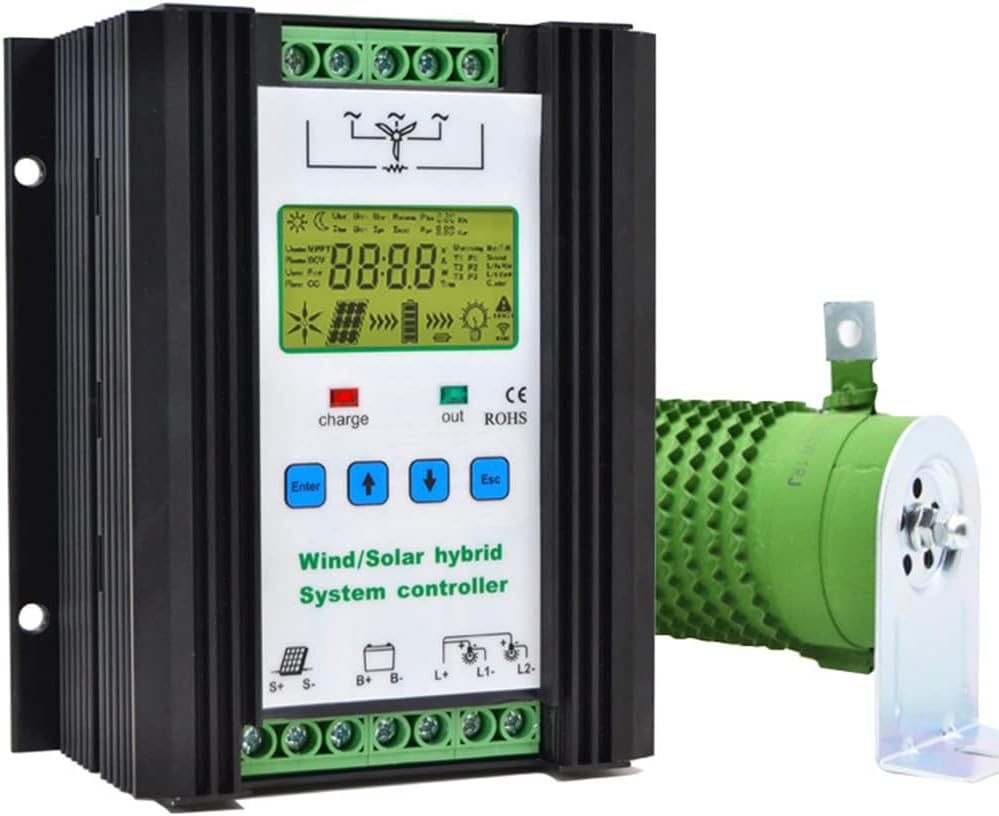 Wind Solar Hybrid Charge Controller, Battery Off Grid Controller Auto