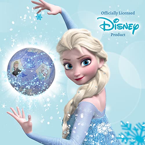 Capelli Sport Disney Frozen Soccer Ball, Floral Design With Elsa And Anna, Youth Kids Soccer Ball, Purple, Size 5 #TOP6