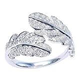 LIFKOME 5stücke Offener Mit Zirkonia Für Damen Verstellbar Elegantes Schmuckstück Für...