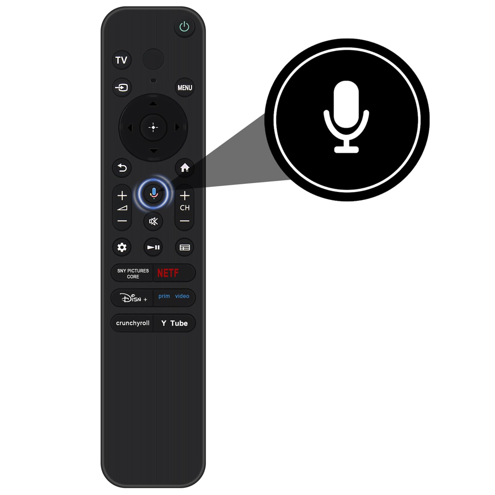 Amazon.co.jp: 音声交換リモコン Sony Bravia 9 Mini LED QLED 4K