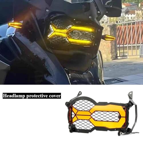 Grille phare R1200GS R1250GS pour éviter la casse de l'optique - 2