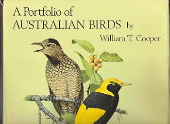 Hardcover A portfolio of Australian birds Book