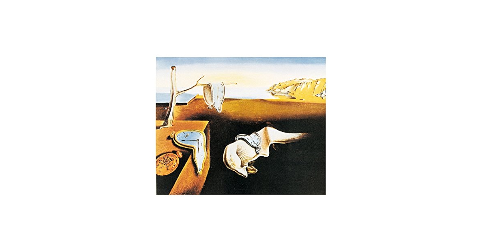 Dali The Persistence of Memory 60 x 80cm 24 x 32 inch Fine