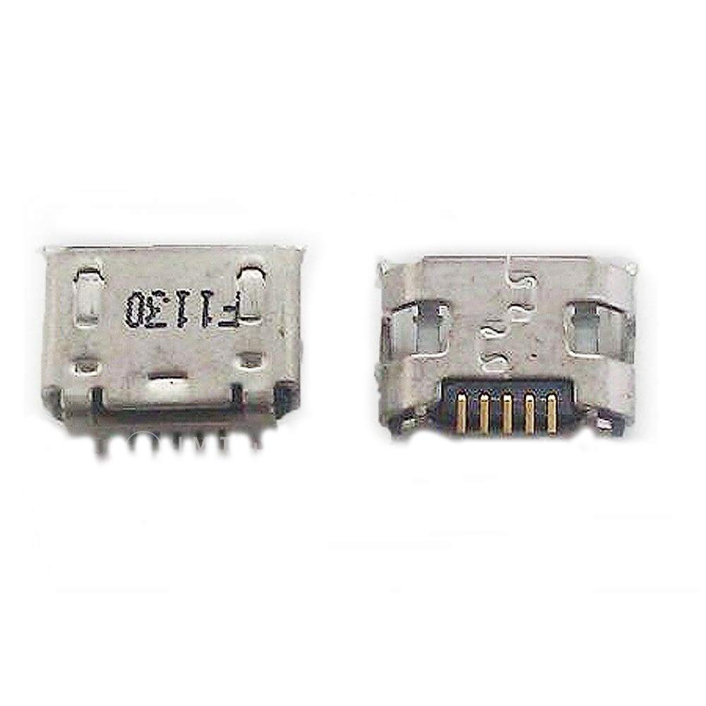 ePartSolution 2X USB Charger Charging Port Dock Connector USB Port Replacement for Lenovo Tab 2 A10-70 A10-70F USA (2pcs)