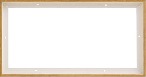 Miniatura 2 de PIXY CANVAS Marco flotante de 24 x 48 pulgadas para pinturas en lienzo de 1.5 pulgadas de profundidad, lienzos impresos, paneles de lienzo de