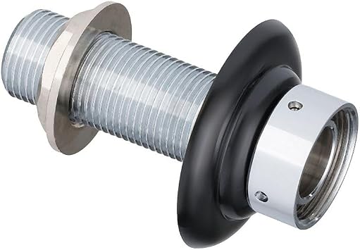 NY Brew Supply Faucet Shank Assembly - 2-1/8 Stainless Steel Standard Shank 3/8 Bore I.D
