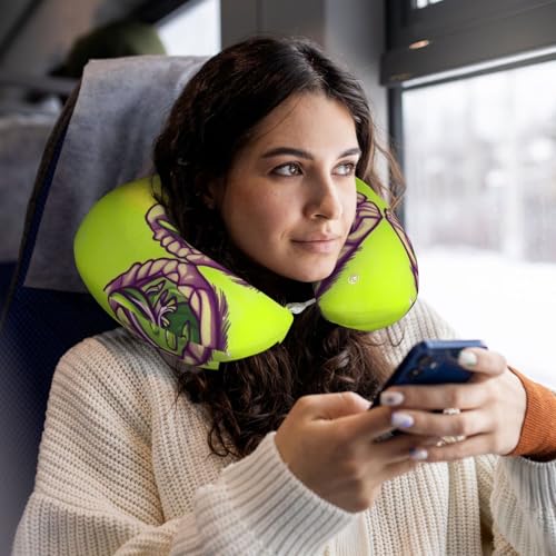 Almohada de viaje de espuma viscoelástica U-shaped miniatura 5