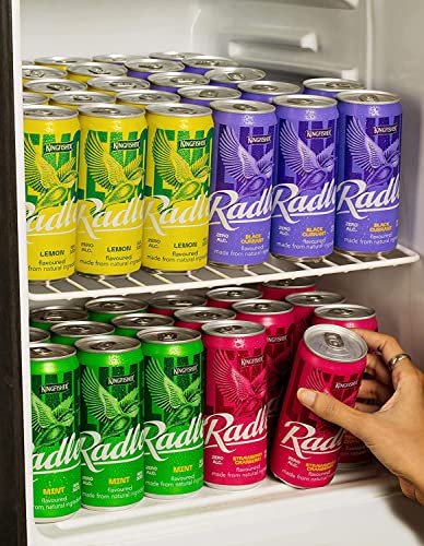 Image of Kingfisher Radler - Strawberry Cranberry - Non-Alcoholic Malt Drink , Pack of 12 x 300 ml Can