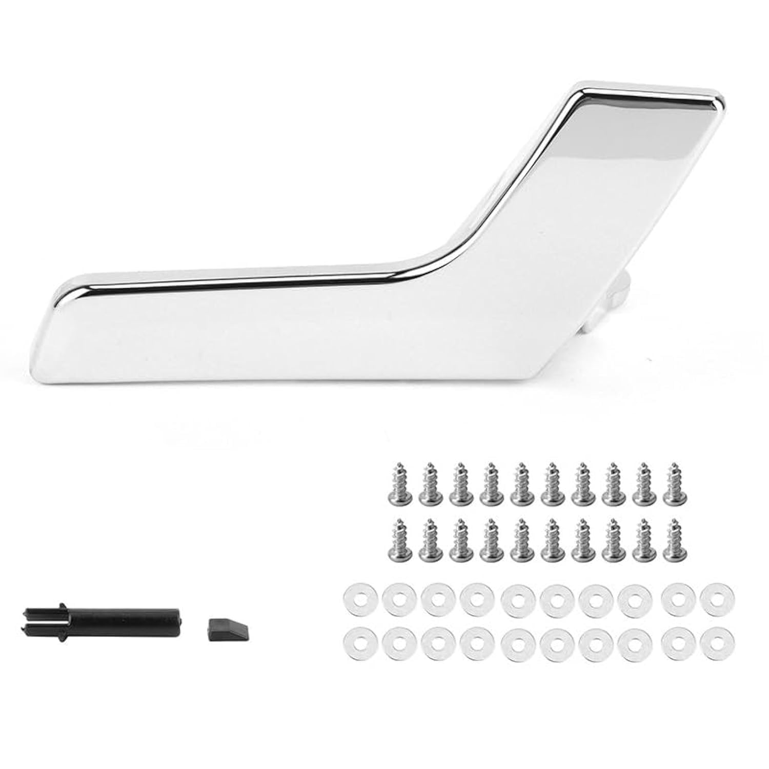 Poignée De Porte Intérieure Gauche Pour Mercedes Classe C W204/X204 - Argent Mat - Compatible OE