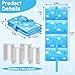 NNG Baby Car Seat Cooling Pad with 4 Removable Insulated Ice Packs,Portable Car Seat Stroller Cooler for Babies Toddler Kids Infants to Keep Comfortable in Hot Weather