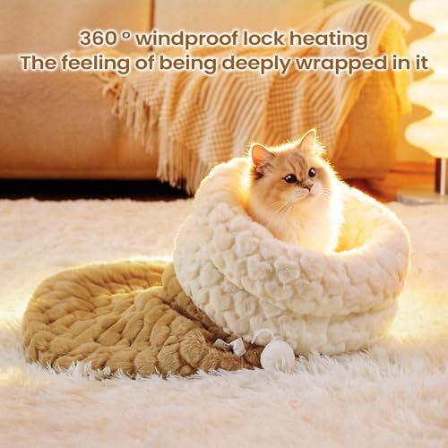 Abri d'hiver fermé en peluche de qualité supérieure - 3