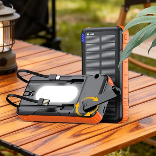 Batería solar para camping, viajes de pesca y senderismo 3