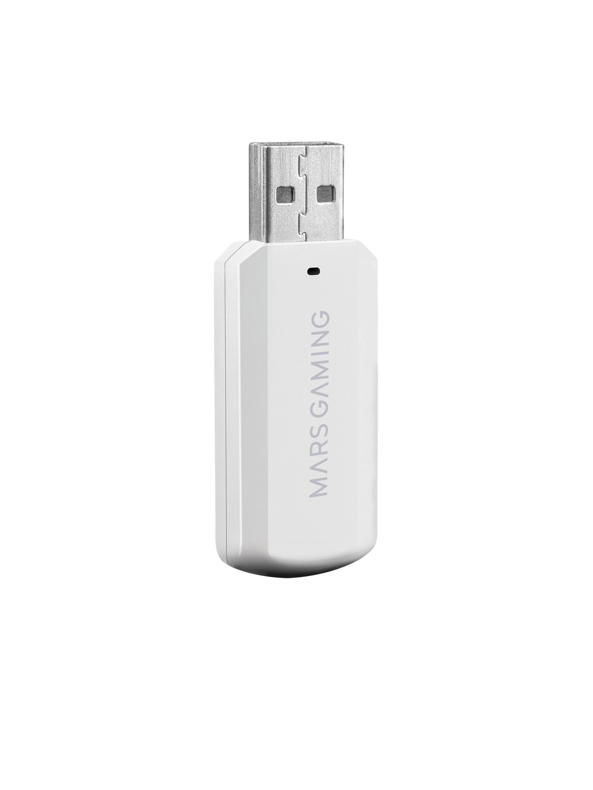 Mars Gaming MHW-100 Bianco Cuffie Wireless ARGB Flow Microfono ENC Rimovibile Ultraleggero Cancellazione Passiva Rumore Compatibilità Universale