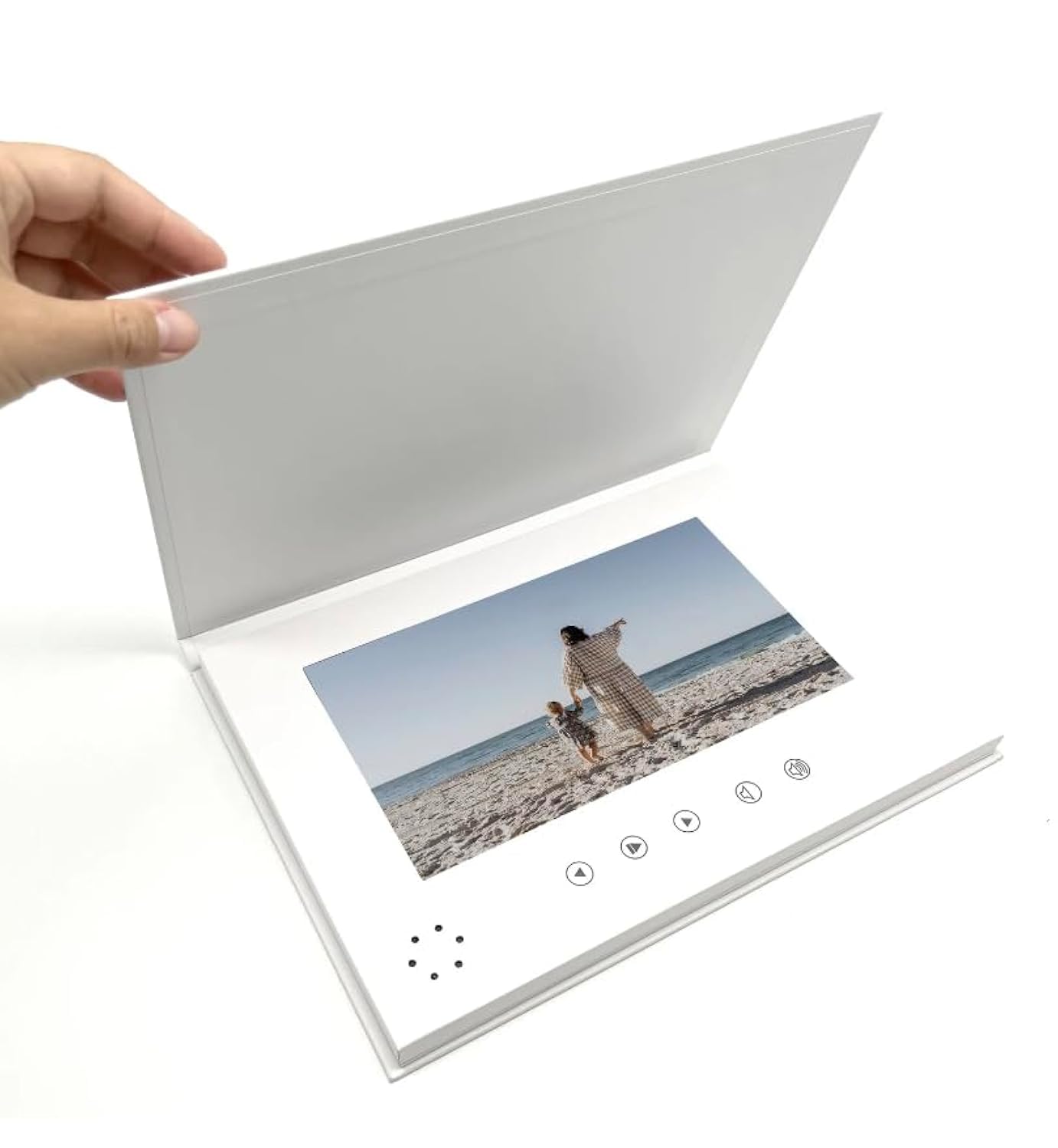 10" Video Brochure, A4 Hard Backed, with Stand, 4gb Memory (4 Hour Run time)