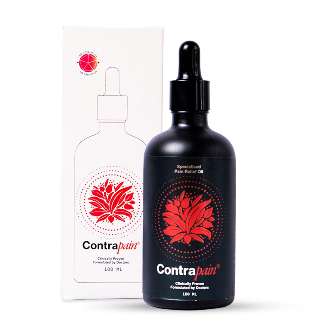 MB LIFE SCIENCES ContraPain Clinically Approved Plant Based Muscle And Joint Pain Oil (100 Ml Oil In 1 Bottle) (B0CTJWJPYL) Amazon Price History, Amazon Price Tracker