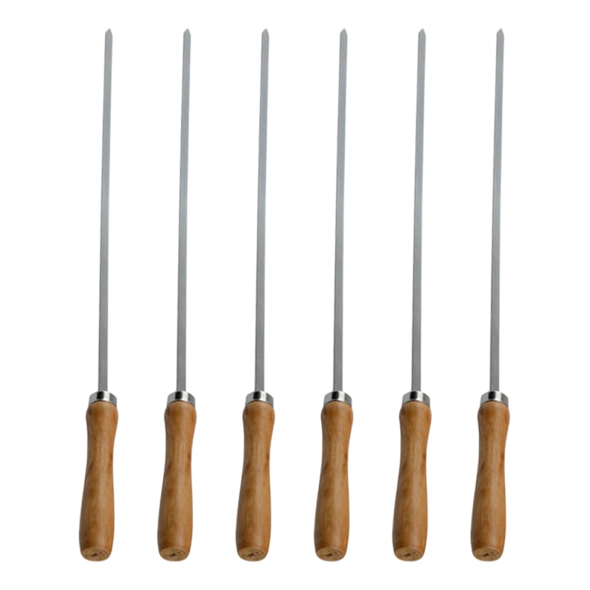 Fourchettes acier inoxydable robustes HEMOTON, ustensiles de cuisine élégants pour fruits et viande